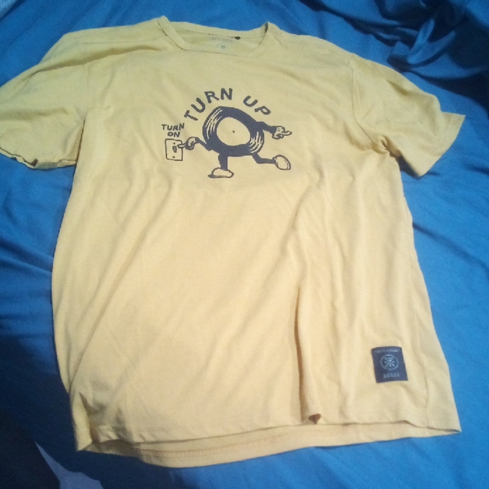 Yellow Graphic Tee